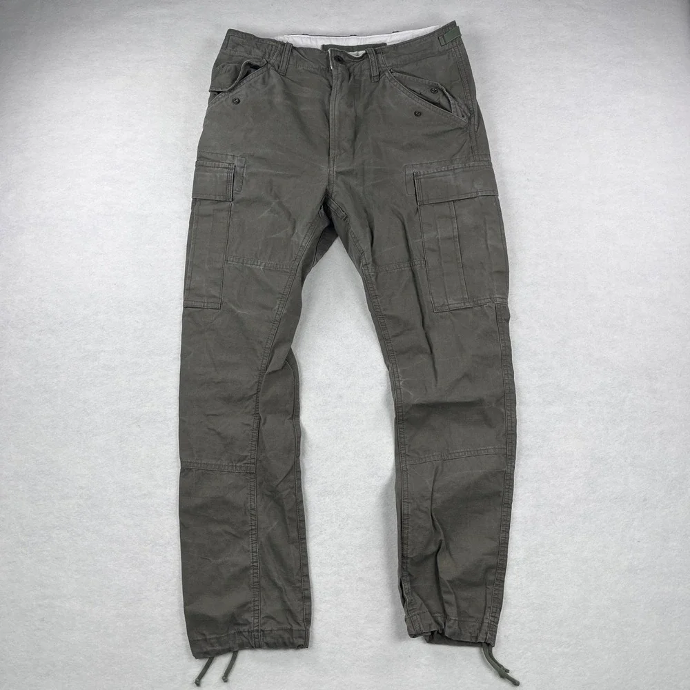 Polo Ralph Lauren Surplus Div Slim M65 Cargo Pants Olive Green Mens 30x30